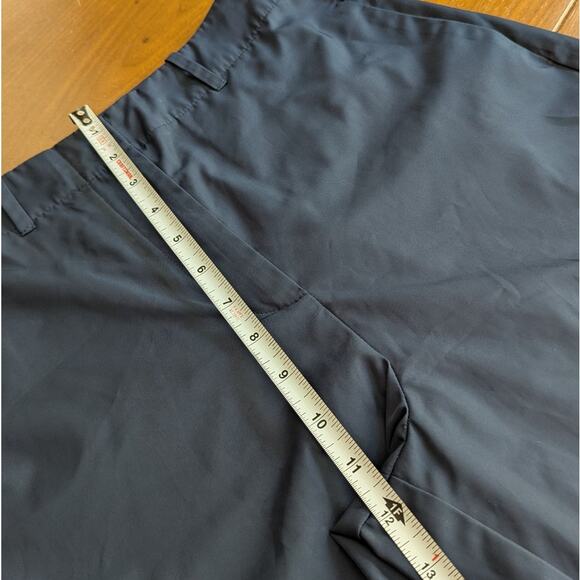 Anthropologie Du Paradis Navy High-rise Wide-Leg Trouser Pants - Picture 10 of 11